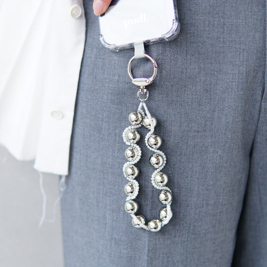 SILVER CURVE DESIGN STRAP