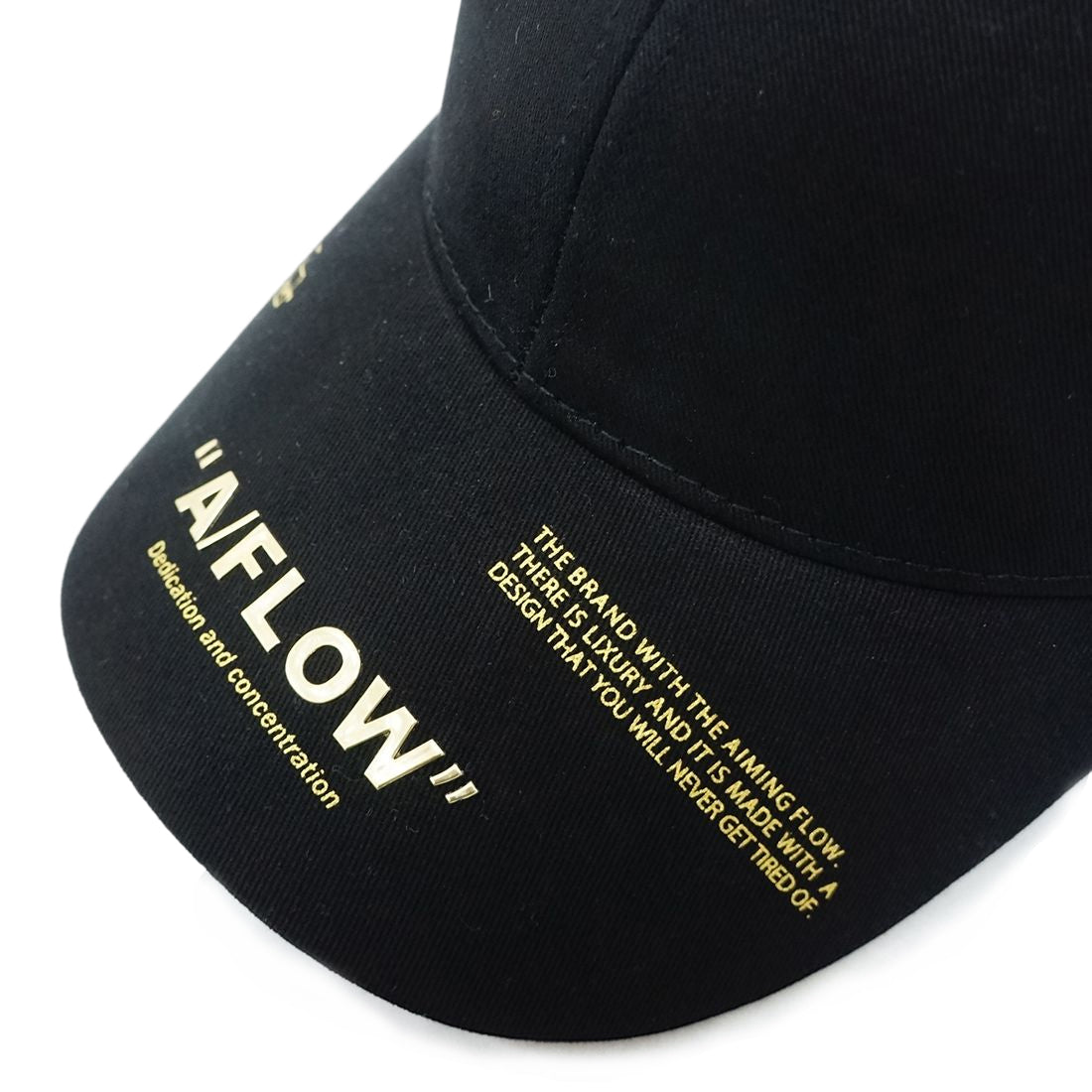 Flow メッセージ ロゴ キャップ KSH346