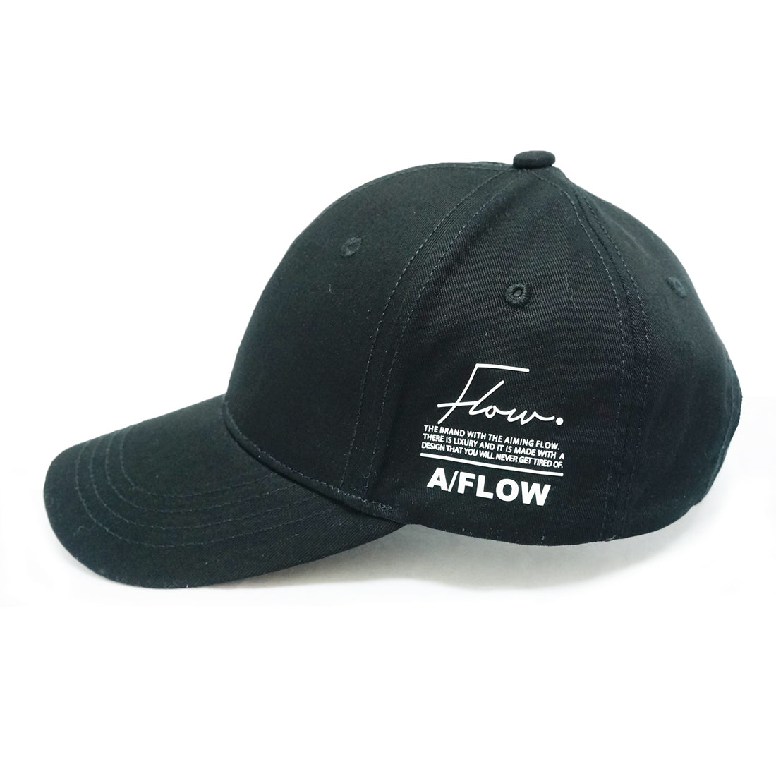 Flow メッセージ サイド ロゴ キャップ KSH347
