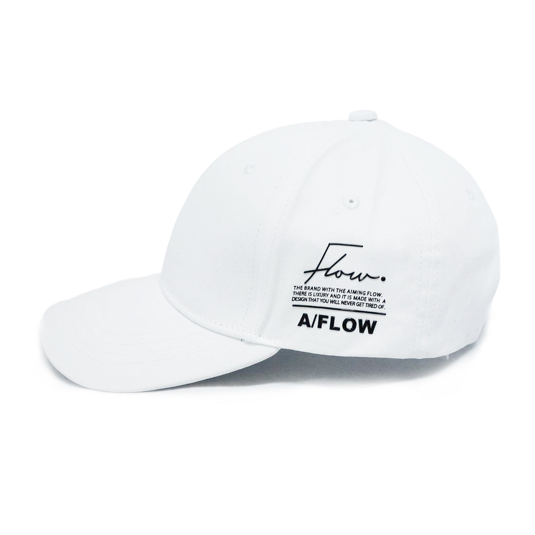 Flow メッセージ サイド ロゴ キャップ KSH347