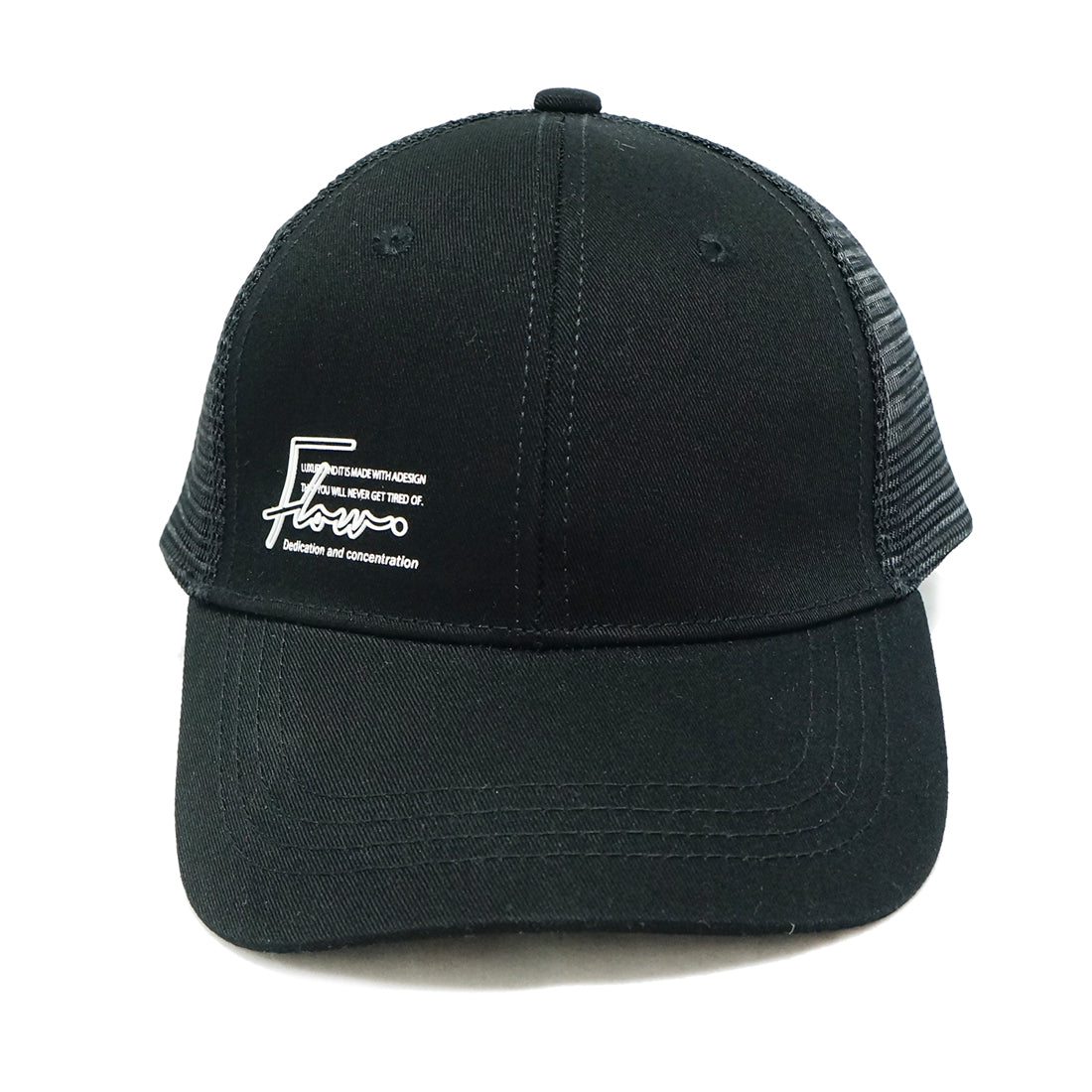Flow メッセージ フロントサイド メッシュキャップ KSH348