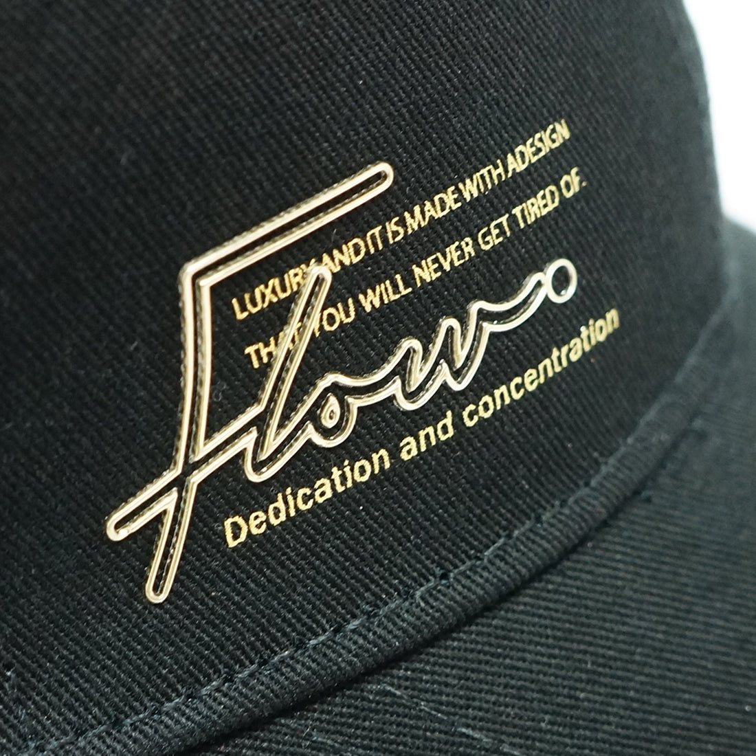 Flow メッセージ フロントサイド メッシュキャップ KSH348