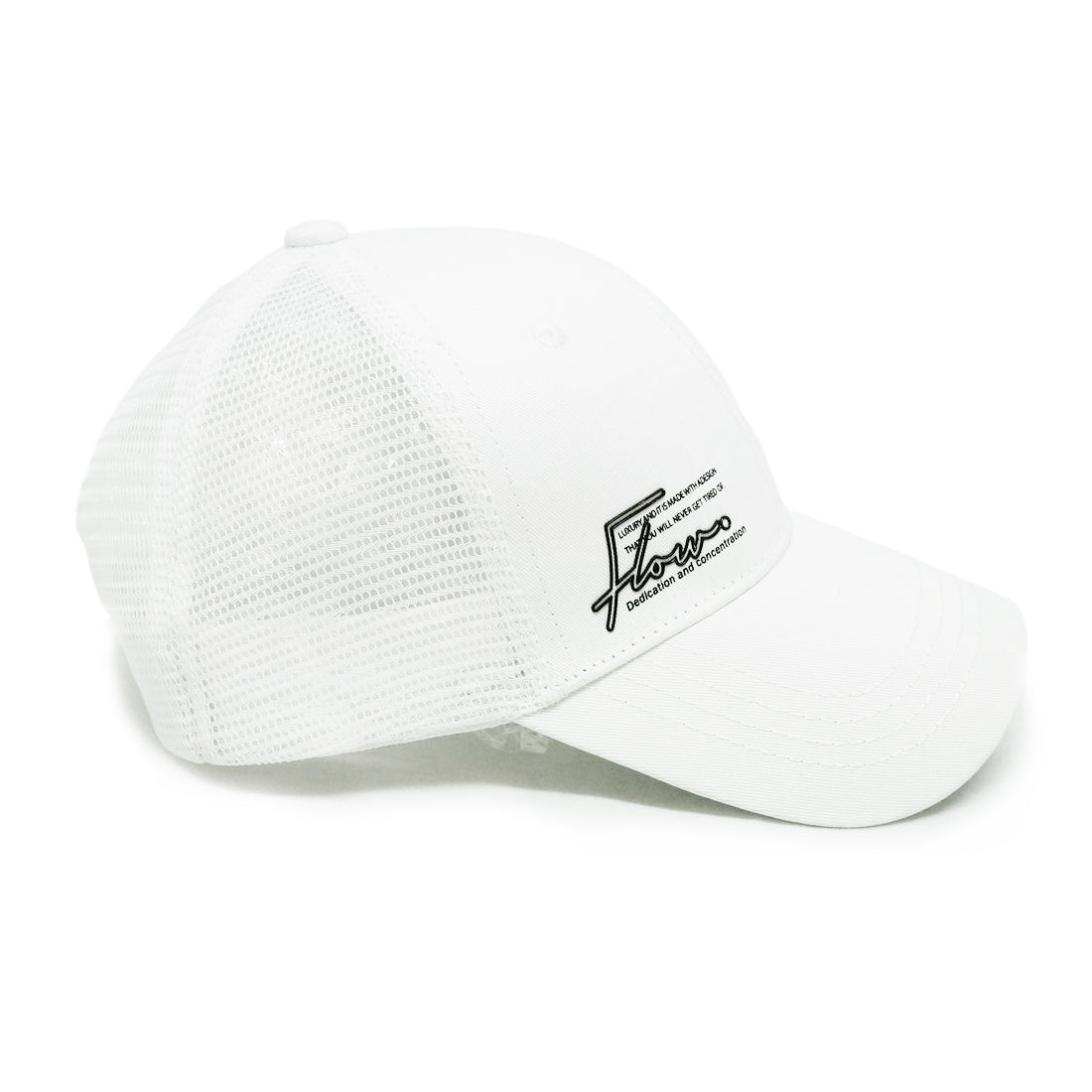 Flow メッセージ フロントサイド メッシュキャップ KSH348