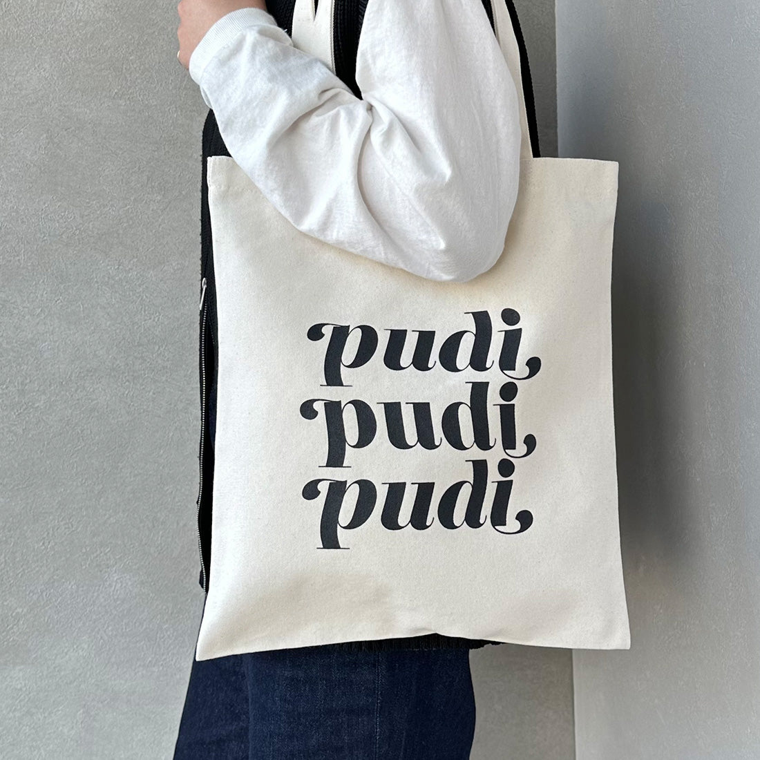 PUDI ロゴ トートバッグ PUD-B01