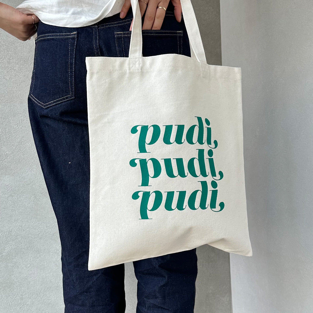 PUDI ロゴ トートバッグ PUD-B01