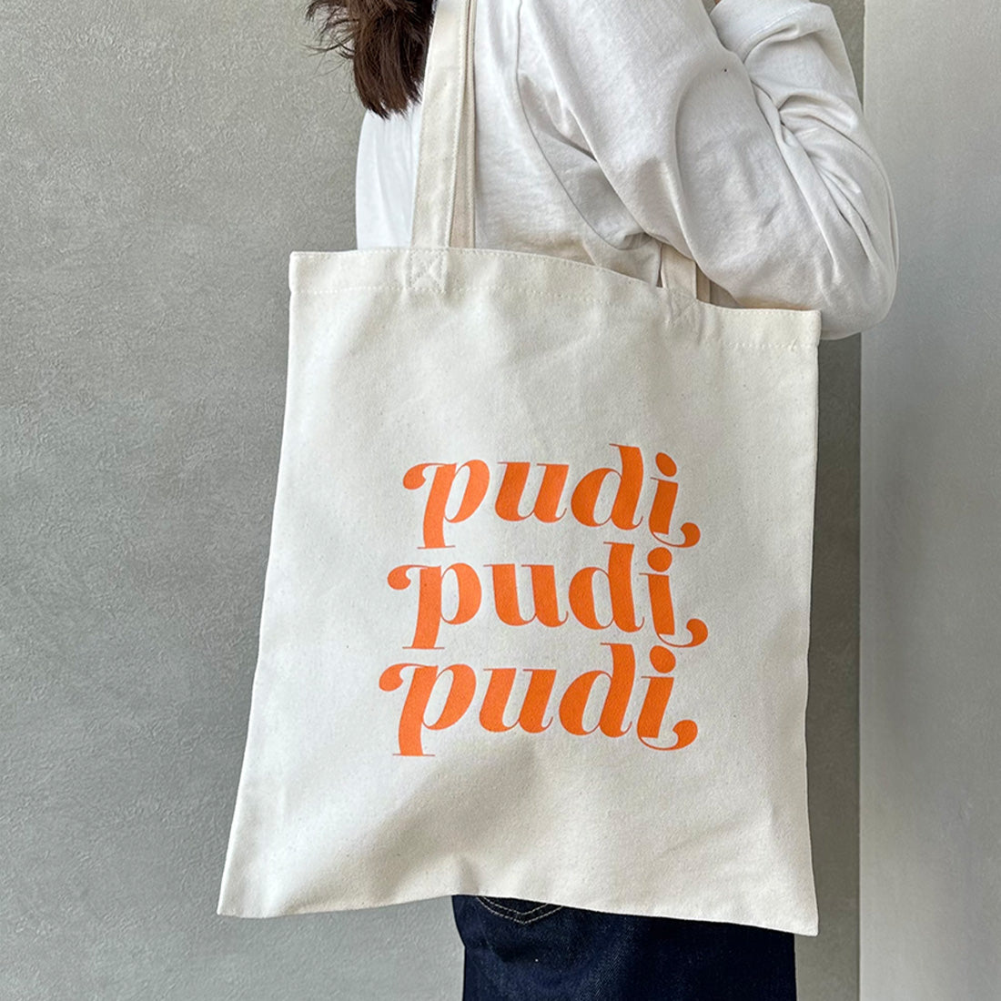 PUDI ロゴ トートバッグ PUD-B01