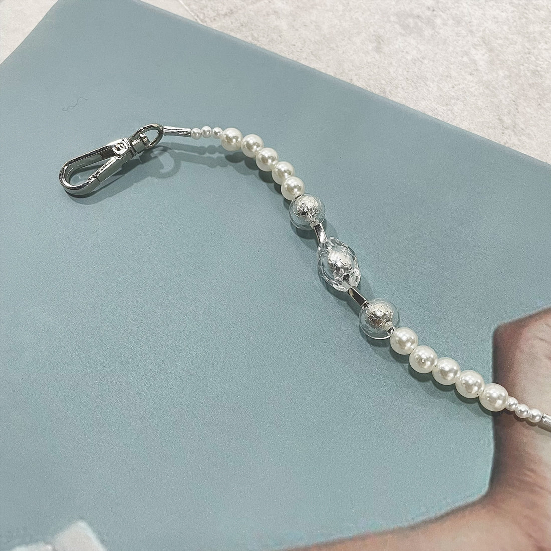 スマホショルダーストラップ ビーズ アクセサリー 紐 PUDI