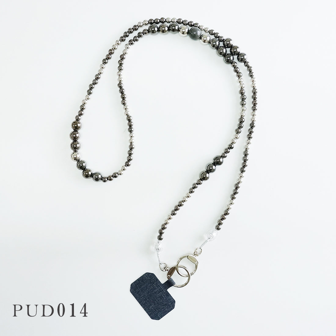 スマホショルダーストラップ ビーズ アクセサリー 紐 PUDI