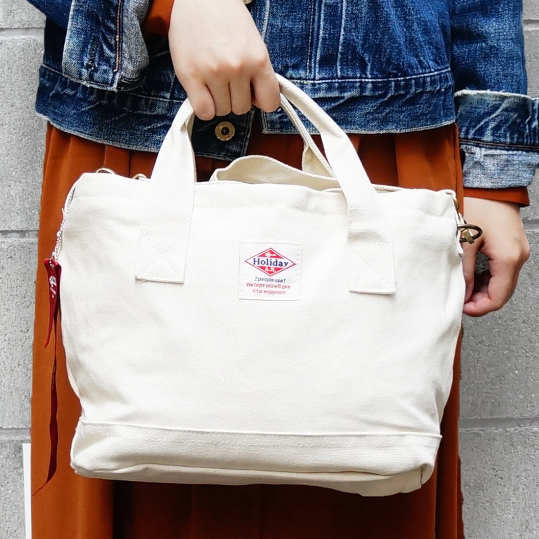バッグ メンズ レディース ショルダーバッグ トートバッグ 2way 布 帆布 ランチバッグ キーズ Keys