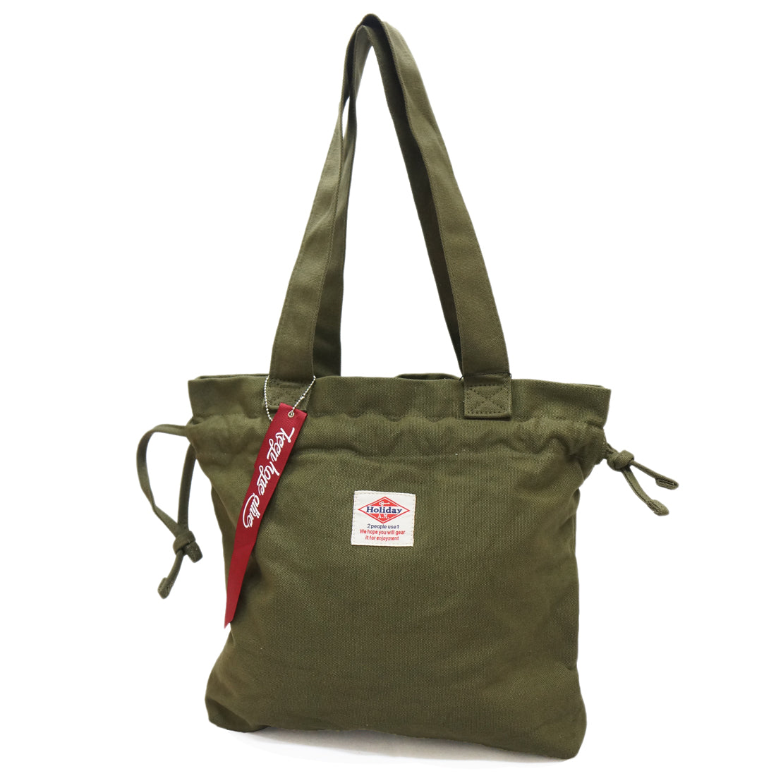 バッグ トートバッグ メンズ レディース 巾着 布 トート キャンバス 帆布 HolidayA.M.
