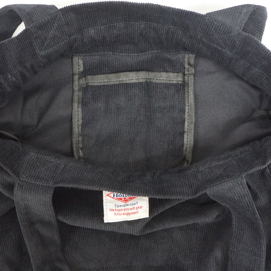 バッグ トートバッグ メンズ レディース 巾着 コーデュロイ 布 2WAY ホリデーエーエム HolidayA.M.
