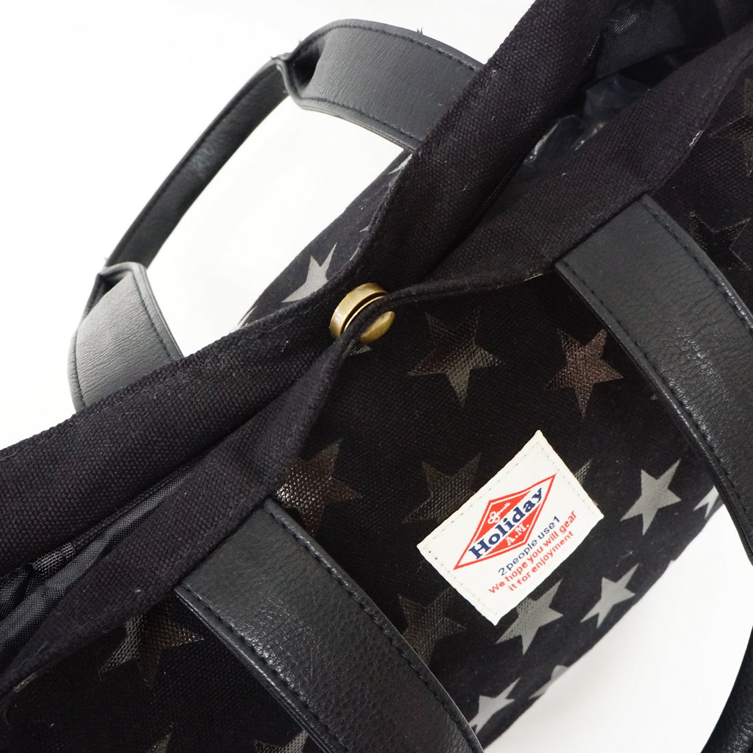 バッグ ショルダーバッグ トートバッグ レディース メンズ 帆布 キャンバス 星柄 コースター HolidayA.M.