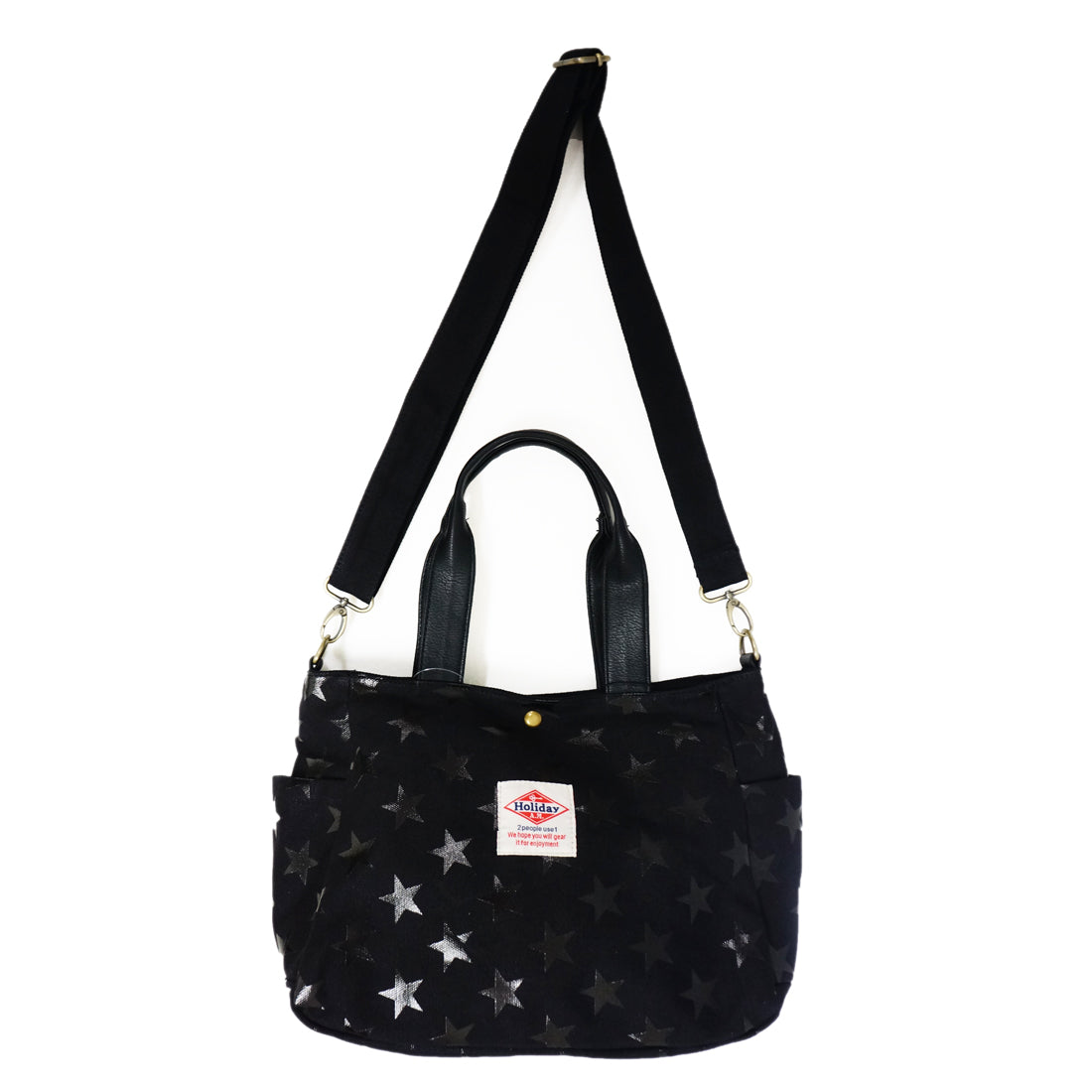 バッグ ショルダーバッグ トートバッグ レディース メンズ 帆布 キャンバス 星柄 コースター HolidayA.M.