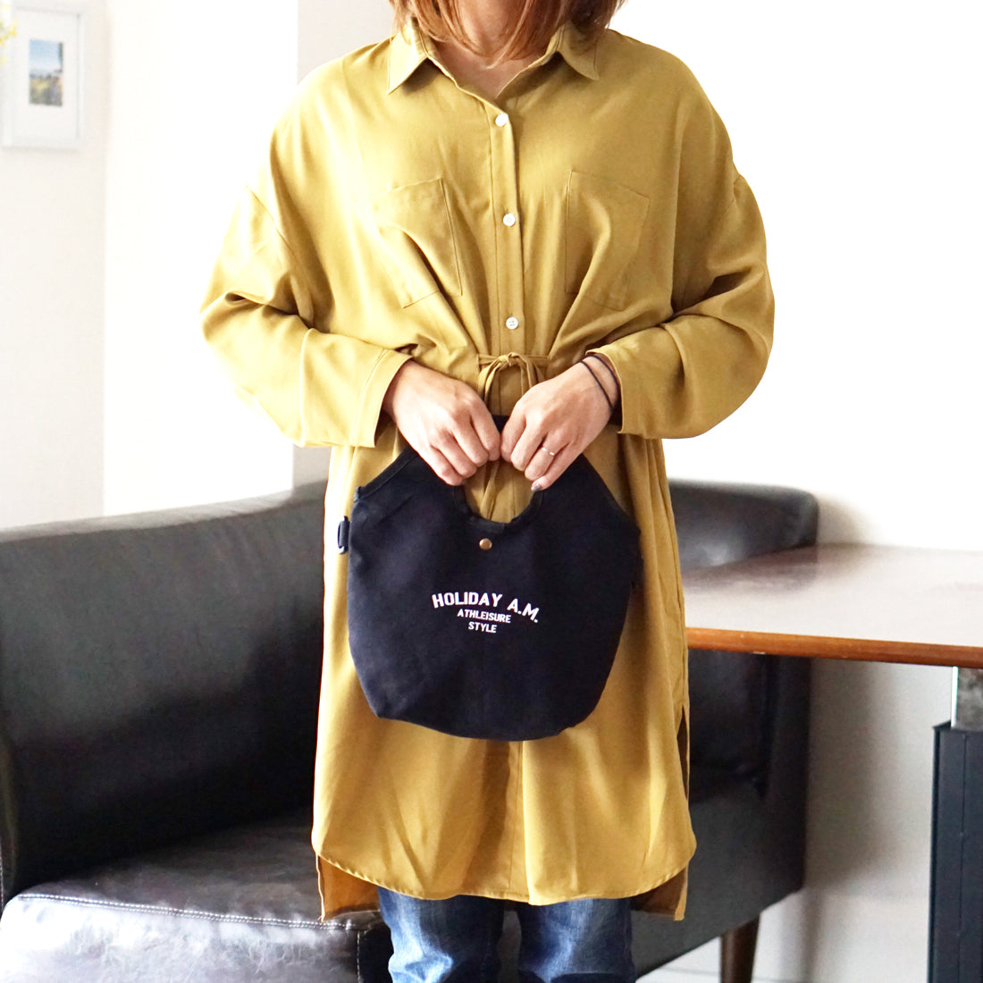 バッグ 2WAY ショルダーバッグ トートバッグ 帆布 キャンバス レディース メンズ HolidayA.M.
