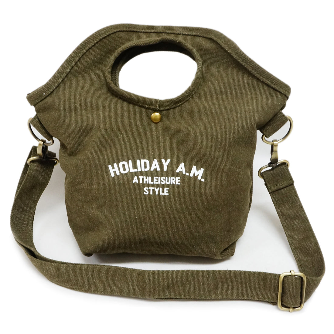バッグ 2WAY ショルダーバッグ トートバッグ 帆布 キャンバス レディース メンズ HolidayA.M.