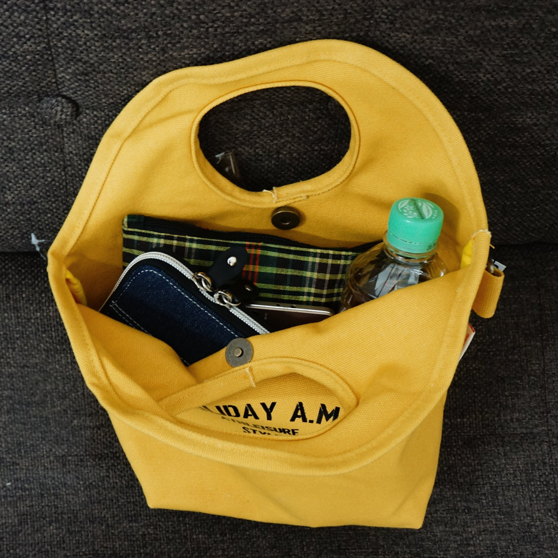 バッグ 2WAY ショルダーバッグ トートバッグ 帆布 キャンバス レディース メンズ HolidayA.M.