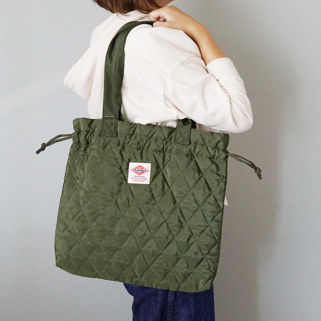 バッグ トートバッグ メンズ レディース 巾着 キルティング 布 2WAY ホリデーエーエム HolidayA.M.