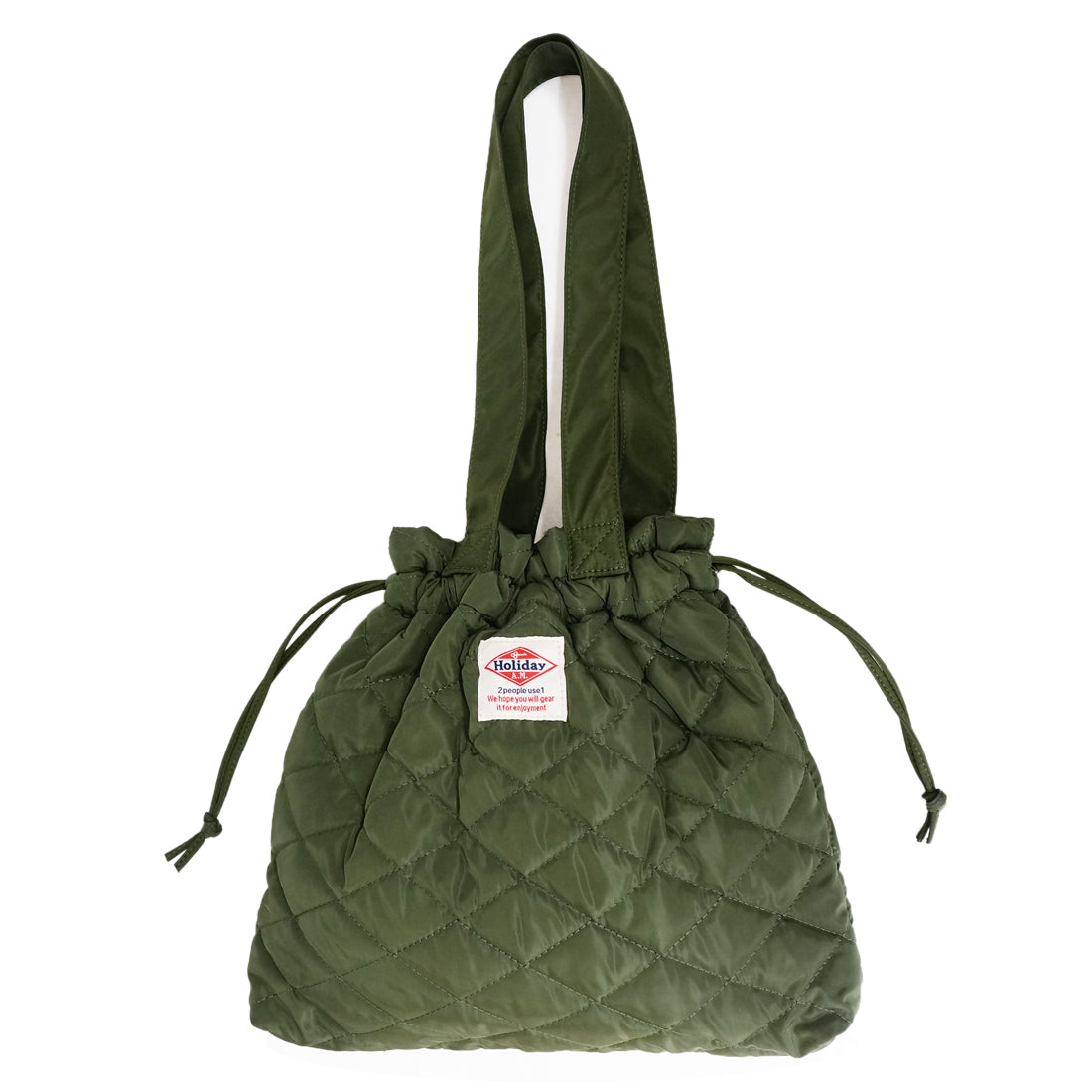 バッグ トートバッグ メンズ レディース 巾着 キルティング 布 2WAY ホリデーエーエム HolidayA.M.