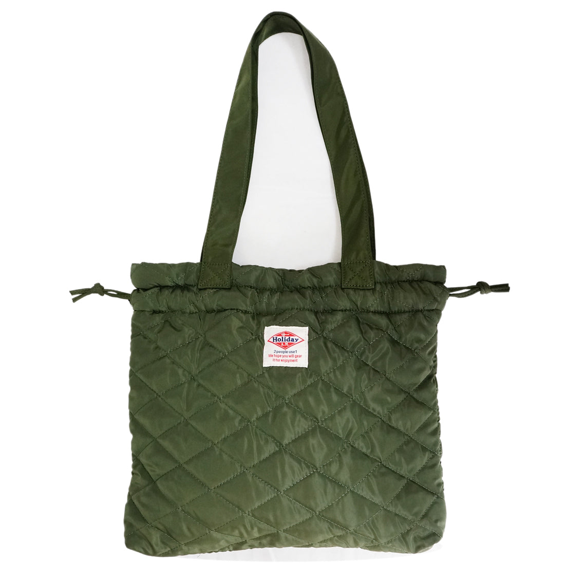 バッグ トートバッグ メンズ レディース 巾着 キルティング 布 2WAY ホリデーエーエム HolidayA.M.
