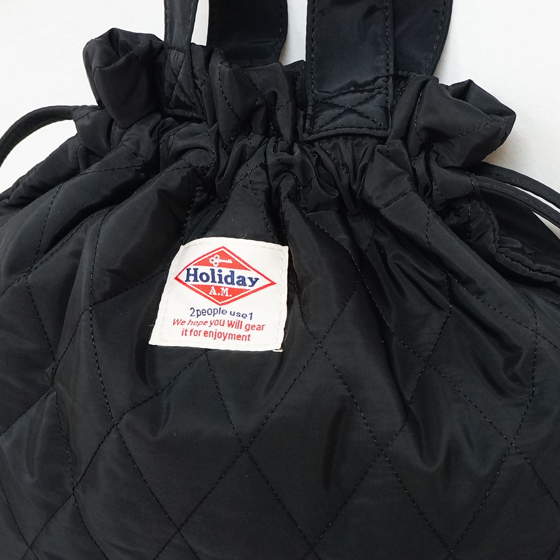 バッグ トートバッグ メンズ レディース 巾着 キルティング 布 2WAY ホリデーエーエム HolidayA.M.