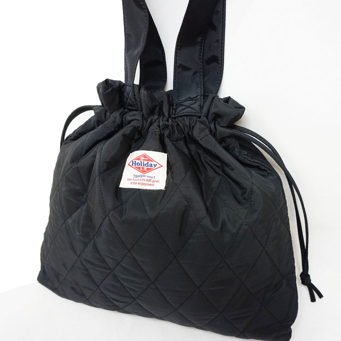 バッグ トートバッグ メンズ レディース 巾着 キルティング 布 2WAY ホリデーエーエム HolidayA.M.