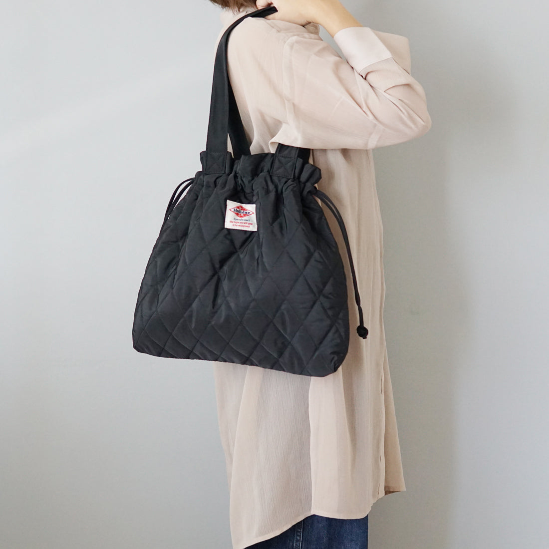 バッグ トートバッグ メンズ レディース 巾着 キルティング 布 2WAY ホリデーエーエム HolidayA.M.