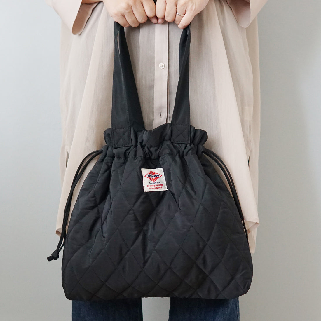 バッグ トートバッグ メンズ レディース 巾着 キルティング 布 2WAY ホリデーエーエム HolidayA.M.