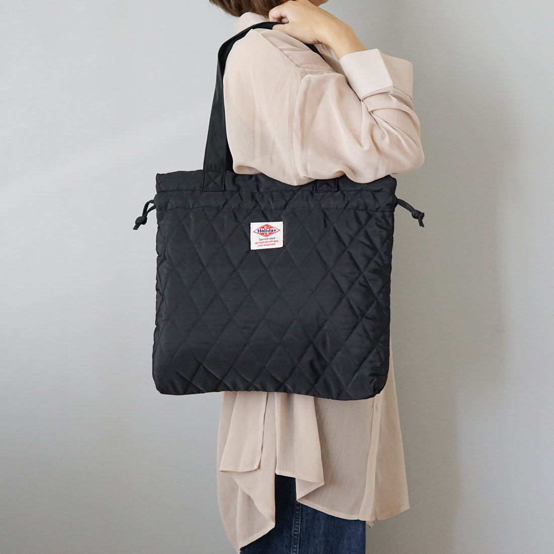 バッグ トートバッグ メンズ レディース 巾着 キルティング 布 2WAY ホリデーエーエム HolidayA.M.