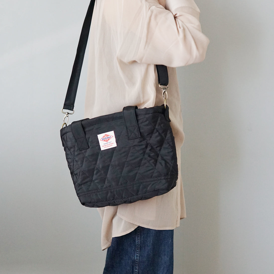 バッグ 2WAY ショルダーバッグ トート レディース メンズ キルティング ランチバッグ HolidayA.M.