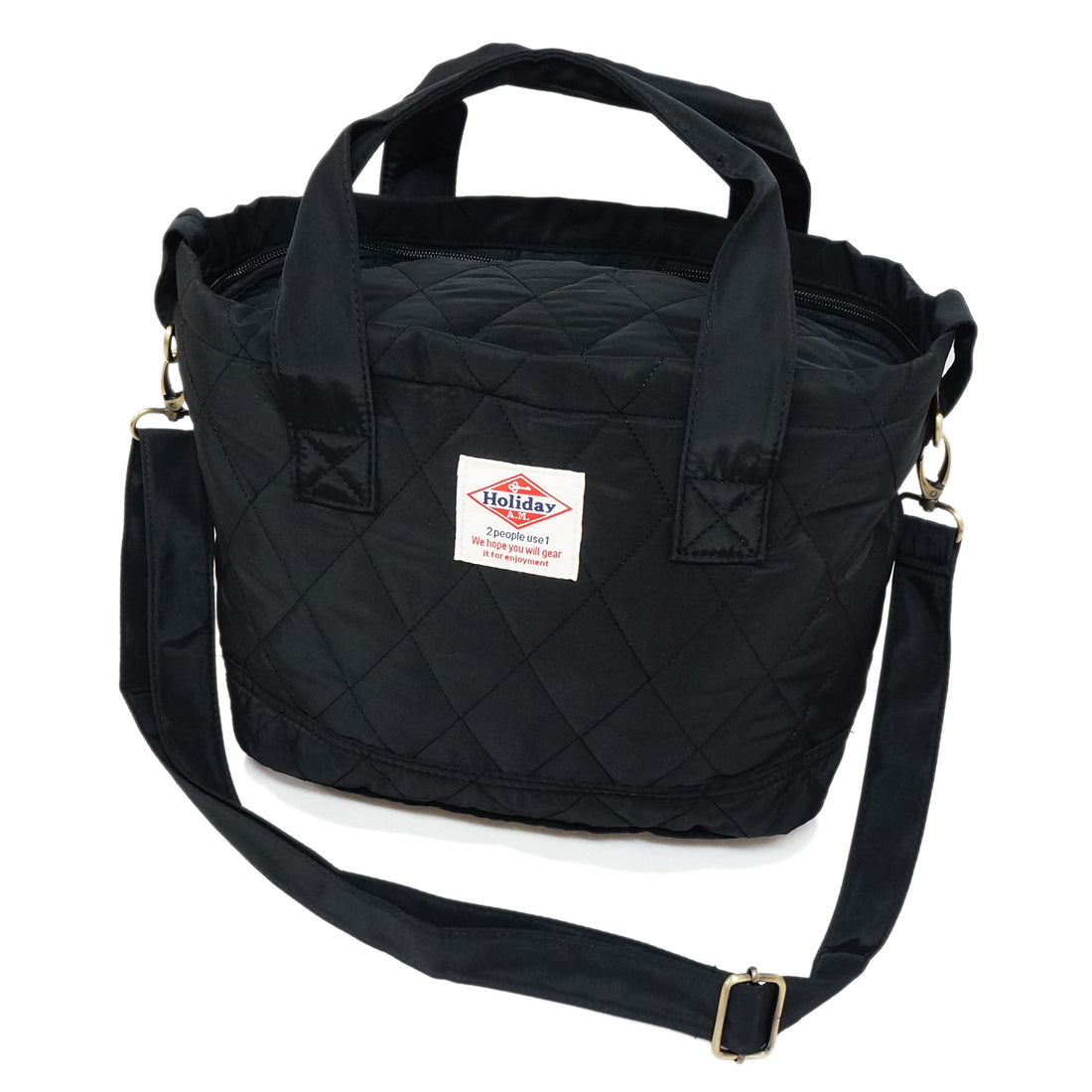 バッグ 2WAY ショルダーバッグ トート レディース メンズ キルティング ランチバッグ HolidayA.M.