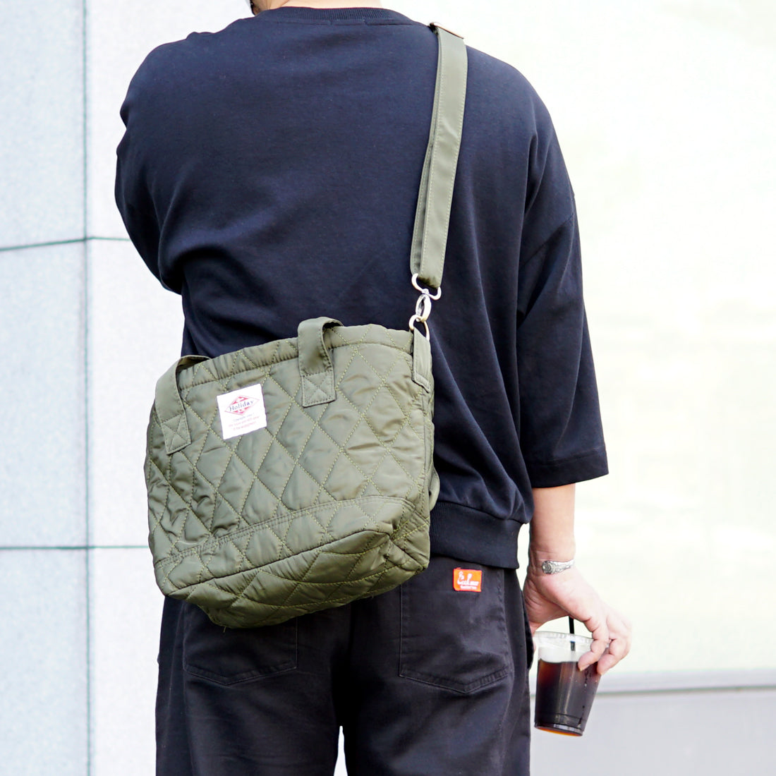 バッグ 2WAY ショルダーバッグ トート レディース メンズ キルティング ランチバッグ HolidayA.M.