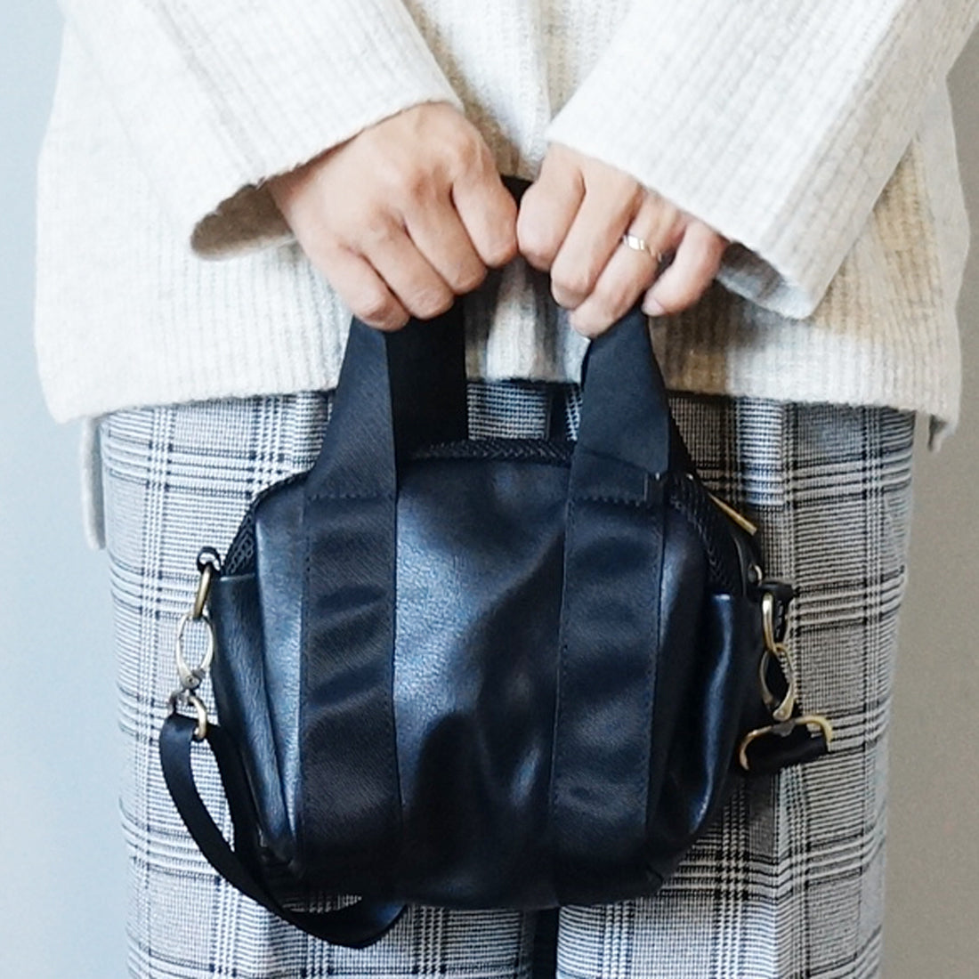 バッグ ショルダーバッグ レディース メンズ エコレザー フェイクレザー 2WAY HolidayA.M.