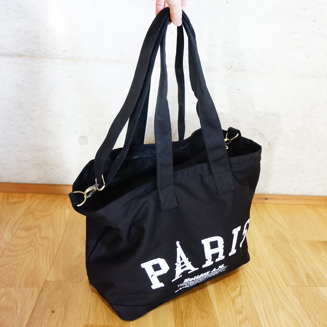バッグ ショルダーバッグ トートバッグ 2WAY レディース メンズ フタ付き 布 キャンバス 帆布 HolidayA.M.
