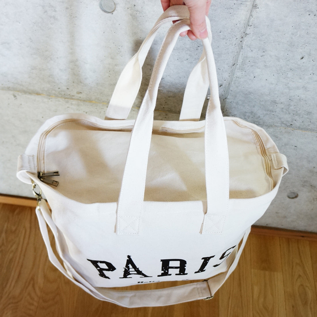 バッグ ショルダーバッグ トートバッグ 2WAY レディース メンズ フタ付き 布 キャンバス 帆布 HolidayA.M.