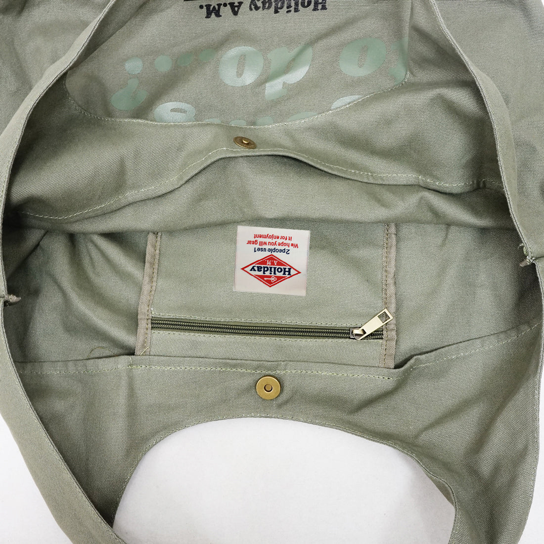 バッグ トートバッグ トート レディース メンズ エコバッグ 大きいサイズ キャンバス 帆布 HolidayA.M.
