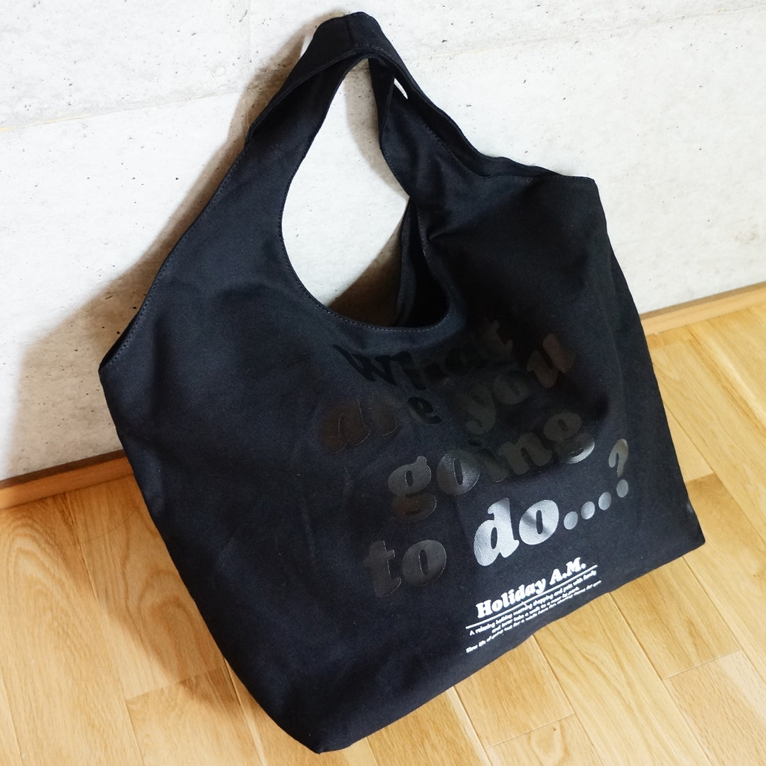 バッグ トートバッグ トート レディース メンズ エコバッグ 大きいサイズ キャンバス 帆布 HolidayA.M.