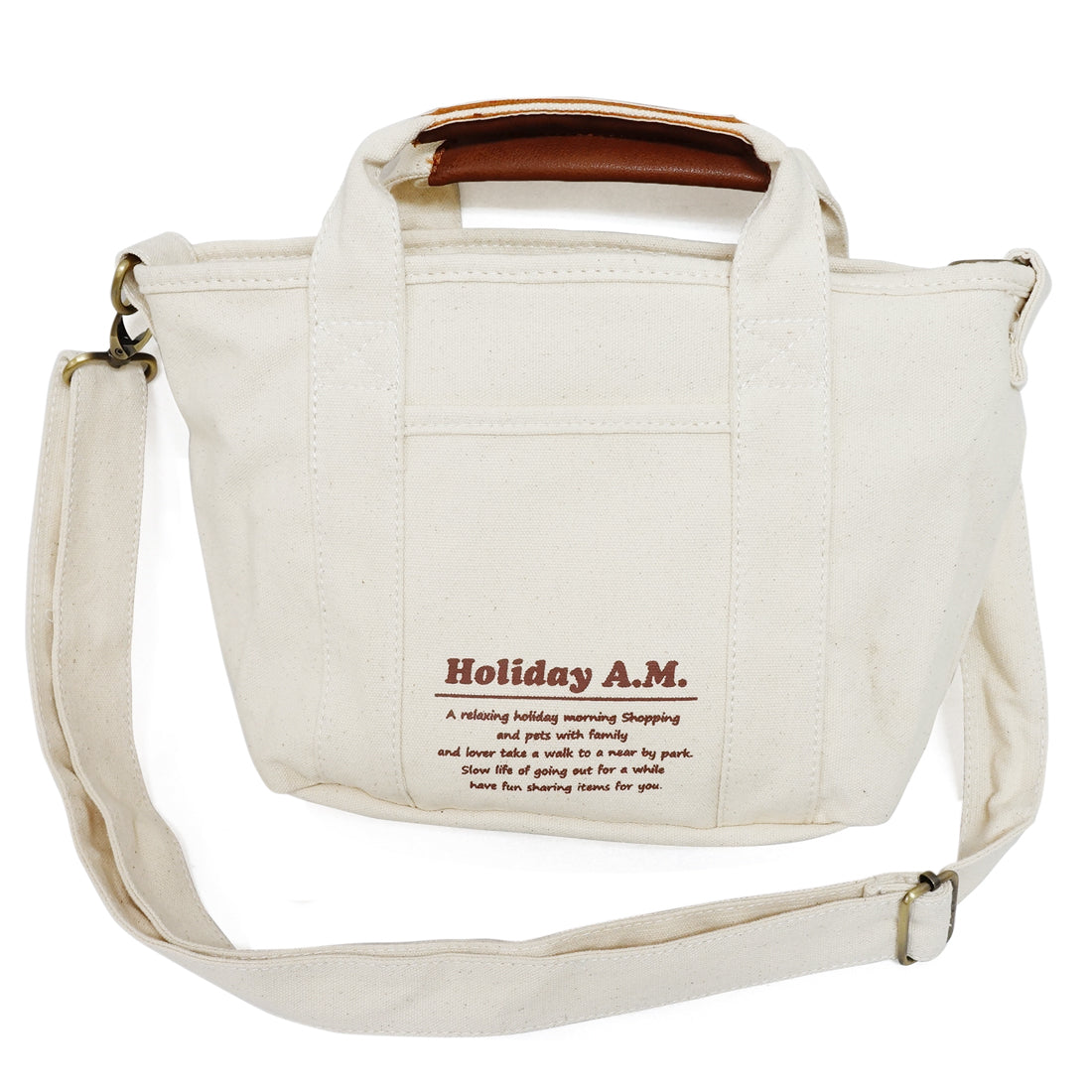 バッグ ショルダーバッグ トートバッグ レディース メンズ 2WAY キャンバス 帆布 HolidayA.M.
