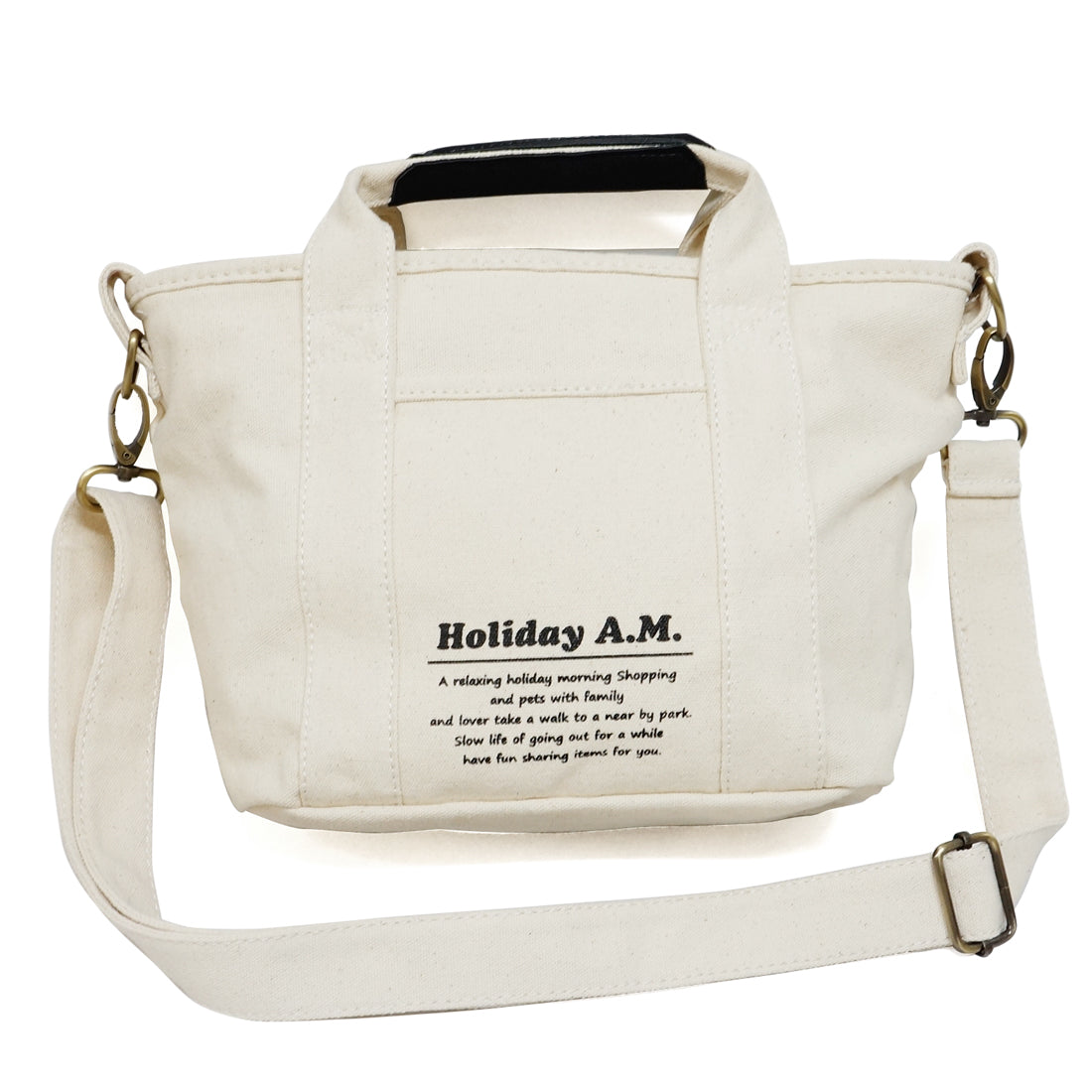 バッグ ショルダーバッグ トートバッグ レディース メンズ 2WAY キャンバス 帆布 HolidayA.M.