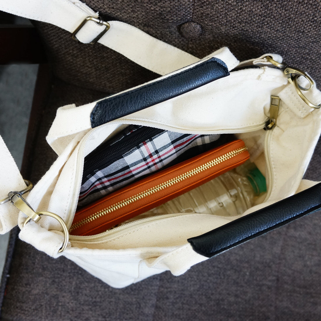 バッグ ショルダーバッグ トートバッグ レディース メンズ 2WAY キャンバス 帆布 HolidayA.M.