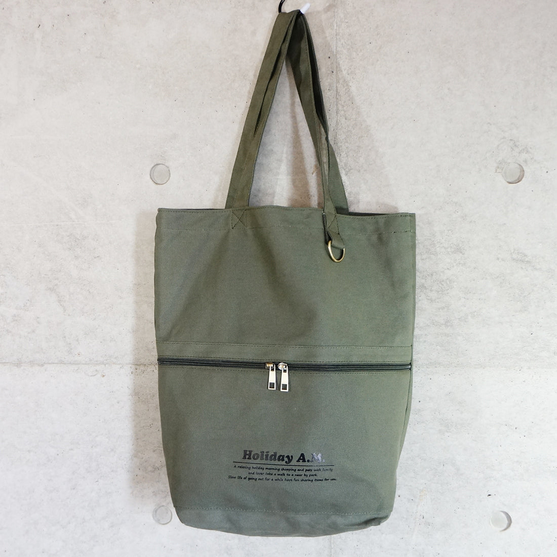 バッグ トートバッグ トート レディース メンズ エコバッグ リバーシブル キャンバス 帆布 HolidayA.M.