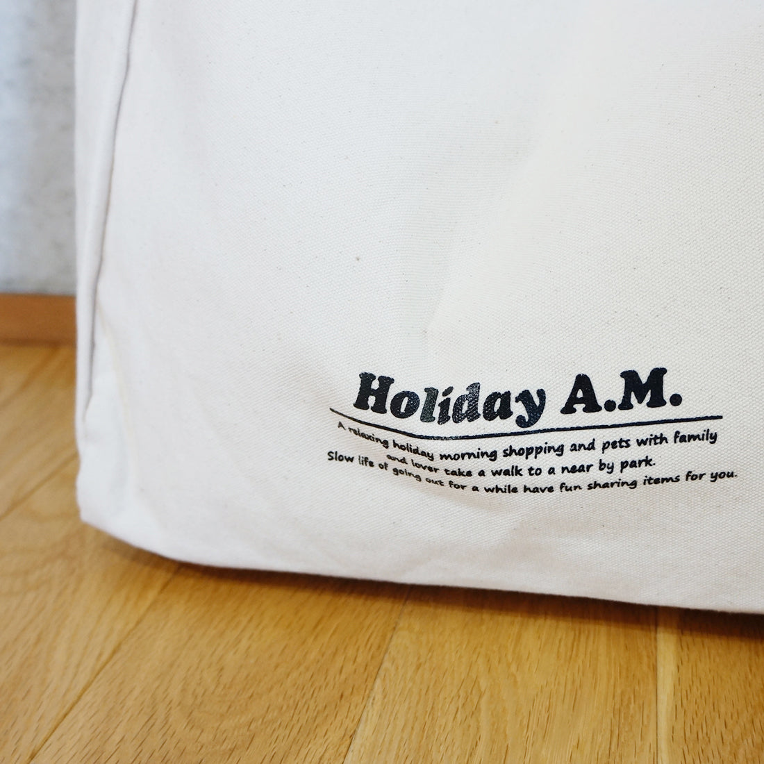 バッグ トートバッグ トート レディース メンズ エコバッグ キャンバス 帆布 HolidayA.M.