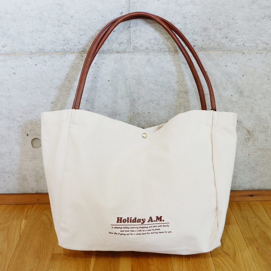 バッグ トートバッグ トート レディース メンズ エコバッグ キャンバス 帆布 HolidayA.M.