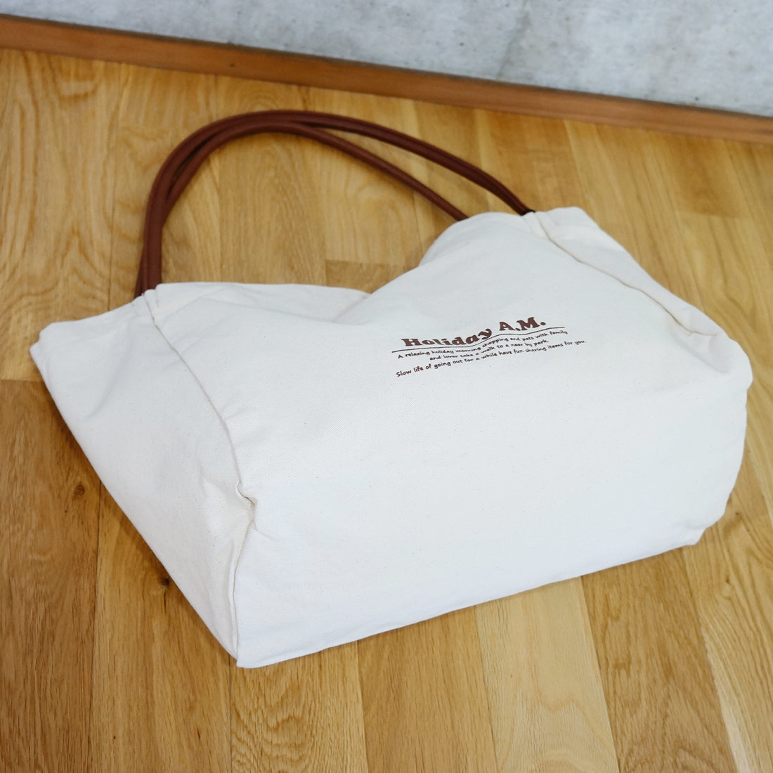 バッグ トートバッグ トート レディース メンズ エコバッグ キャンバス 帆布 HolidayA.M.