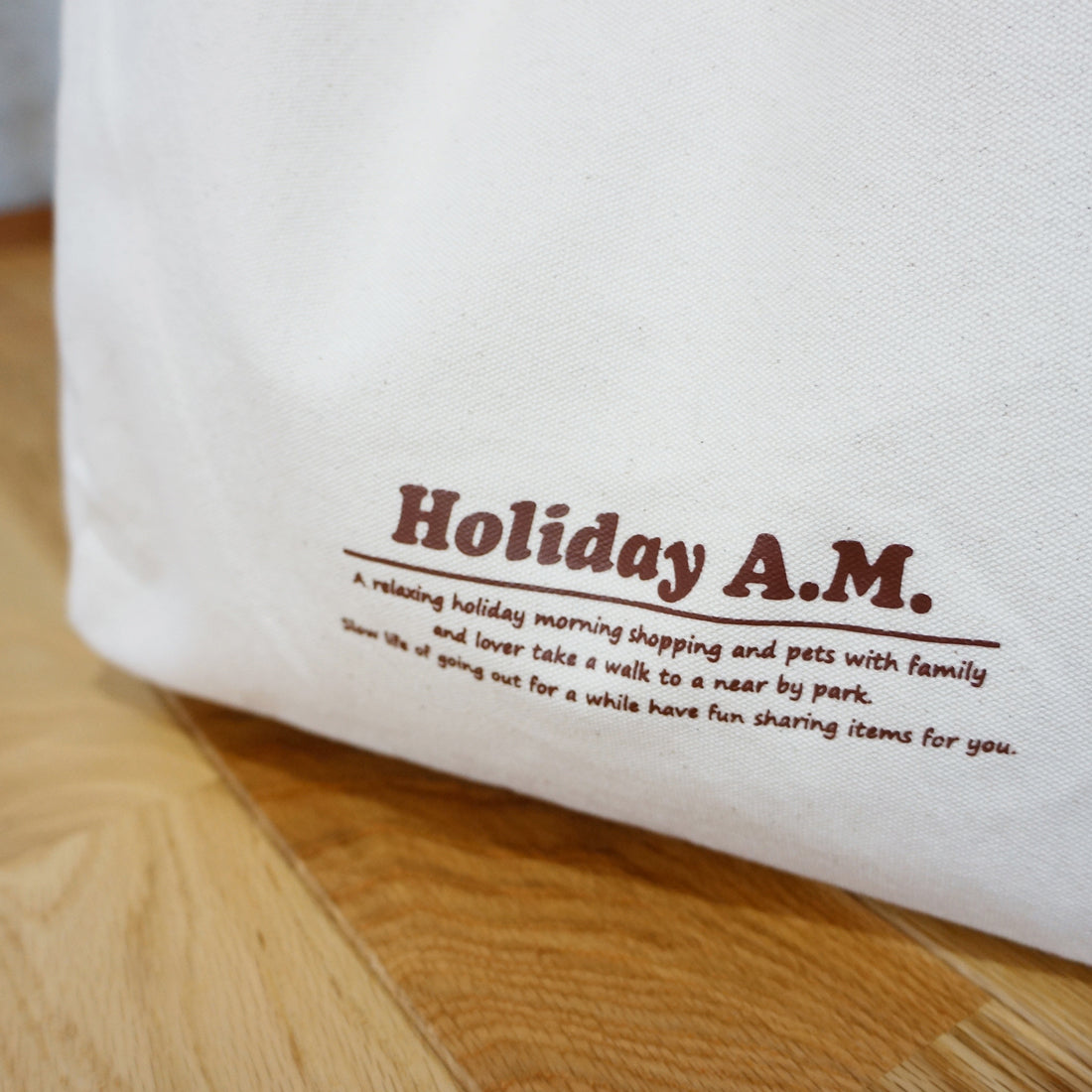 バッグ トートバッグ トート レディース メンズ エコバッグ キャンバス 帆布 HolidayA.M.