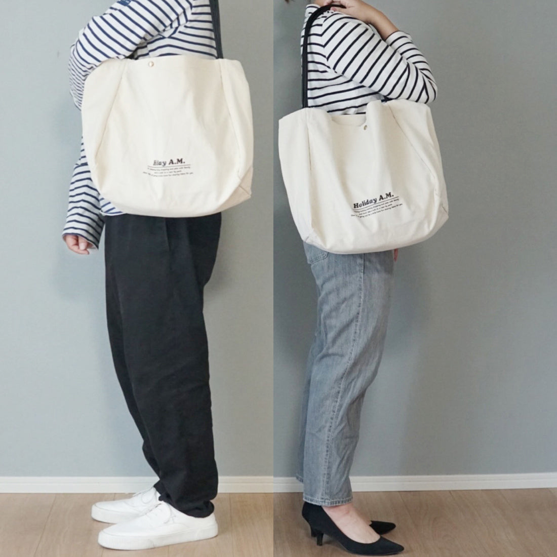 バッグ トートバッグ トート レディース メンズ エコバッグ キャンバス 帆布 HolidayA.M.