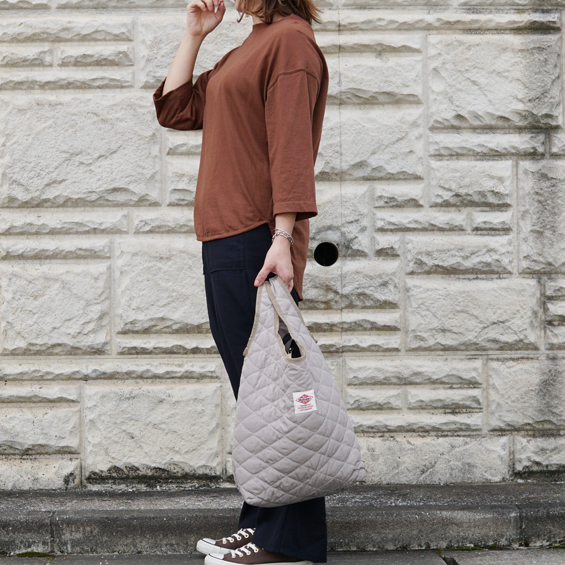 バッグ トートバッグ レディース メンズ キルティング bag A4サイズ HolidayA.M.