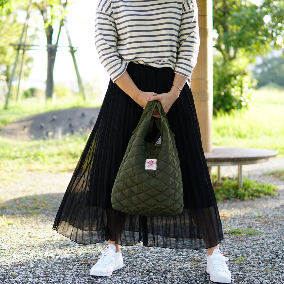 バッグ トートバッグ レディース メンズ キルティング bag A4サイズ HolidayA.M.