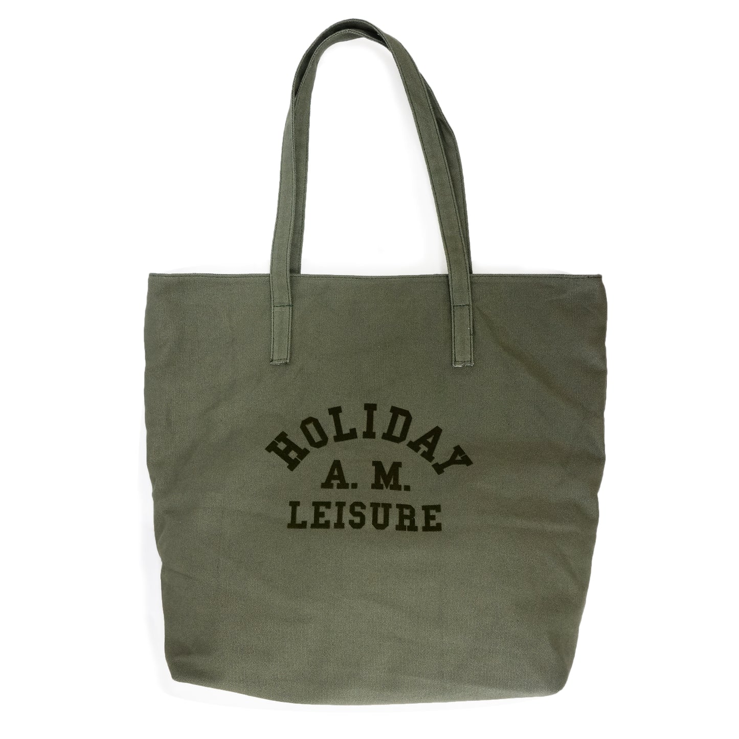 バッグ トートバッグ トート レディース メンズ フロッキープリント キャンバス 帆布 Holiday A.M.