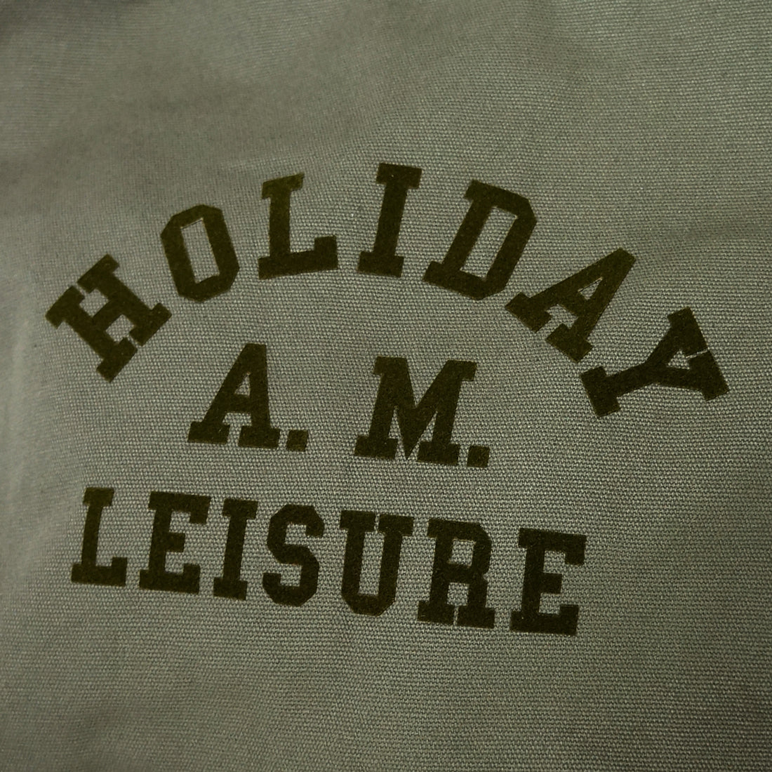 バッグ トートバッグ トート レディース メンズ フロッキープリント キャンバス 帆布 Holiday A.M.