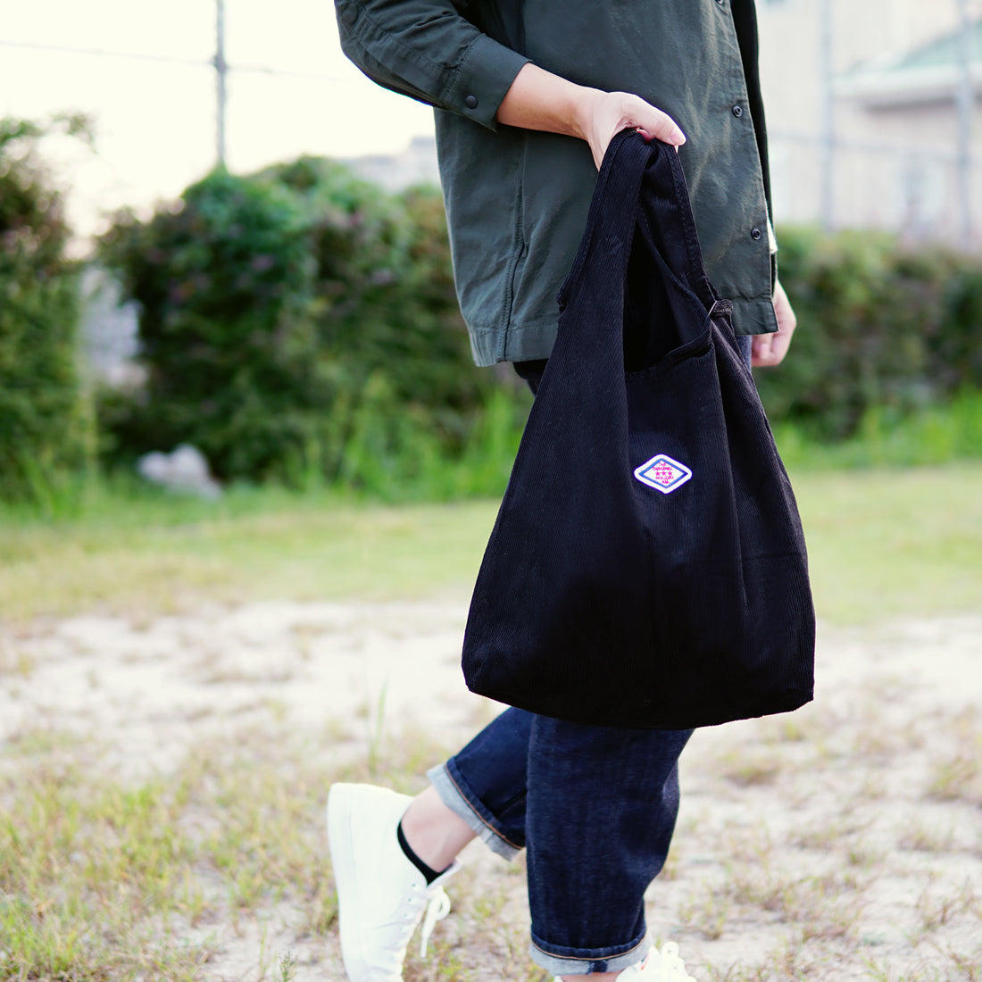 バッグ トートバッグ トート レディース メンズ コーデュロイ bag A4サイズ HolidayA.M.